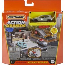 Игрален комплект Matchbox Action Drivers - Pizza Hut -1